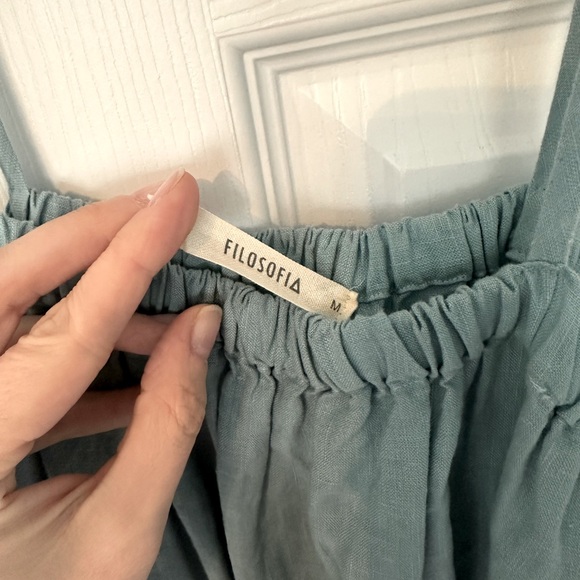 Filosofia Linen Dress - Picture 3 of 3